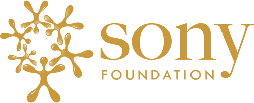 Sony Foundation logo gold