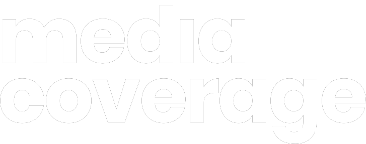 Media Coverage logo white